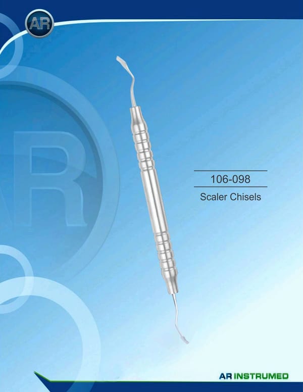 Scaler Chisels Hollow Handle 10mm