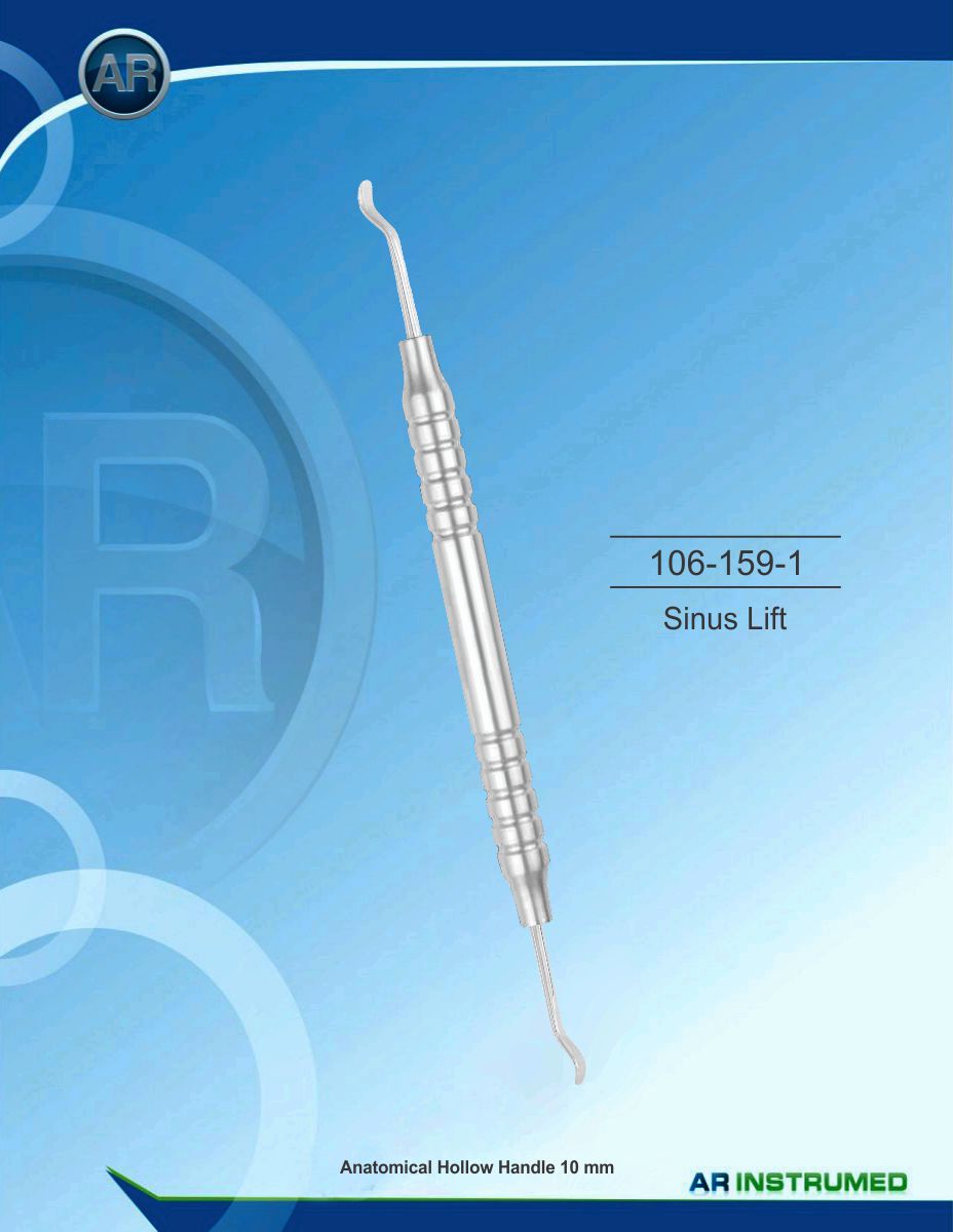Sinus Lift Hollow Handle 10mm – AR Instrumed, Surgical Hand Instruments