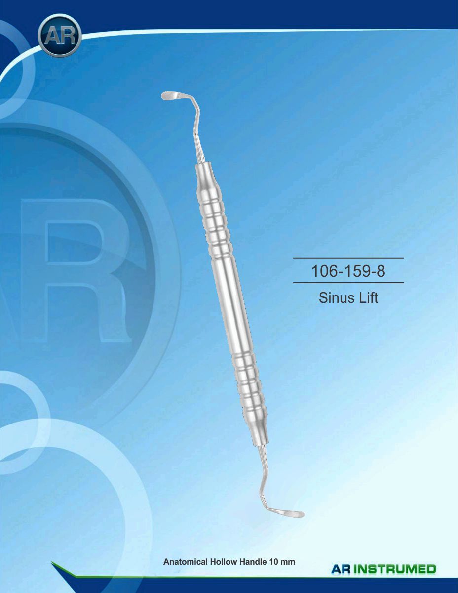 Sinus Lift Hollow Handle 10mm – AR Instrumed, Surgical Hand Instruments