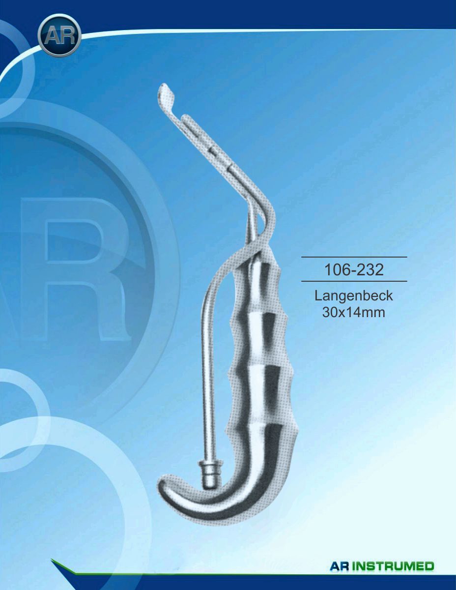 Langenbeck retractor 30x14mm