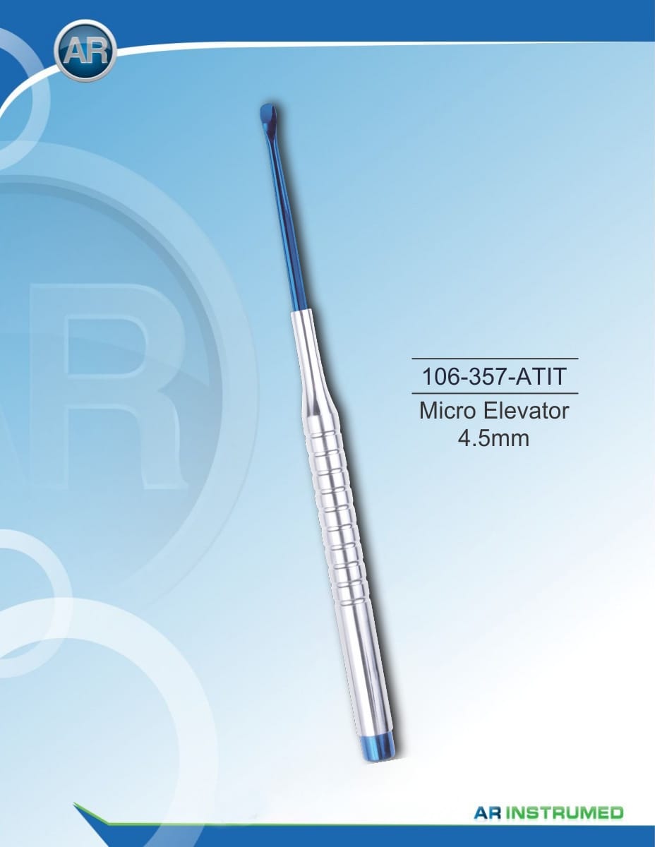 Micro root elevator 4.5mm – AR Instrumed, Root Elevators