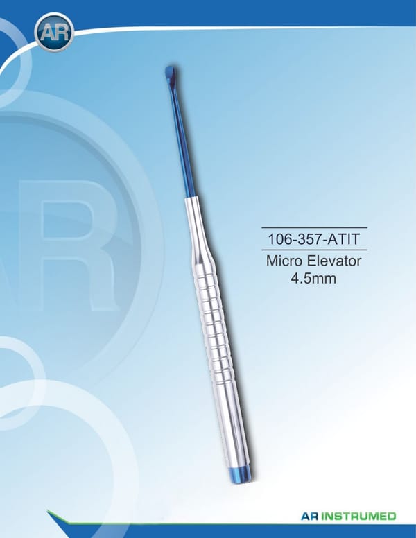 Micro root elevator 4.5mm