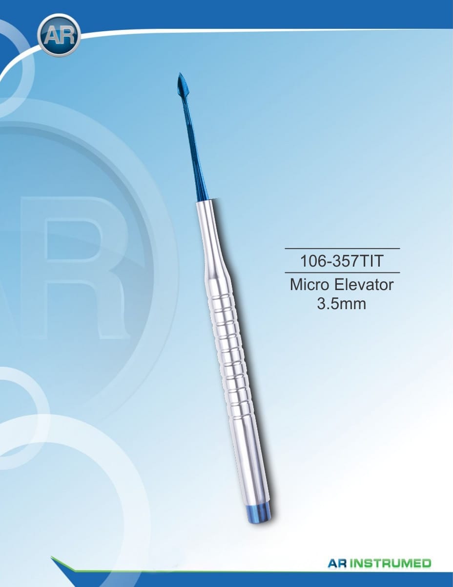 Micro root elevator 3.5mm – AR Instrumed, Root Elevators