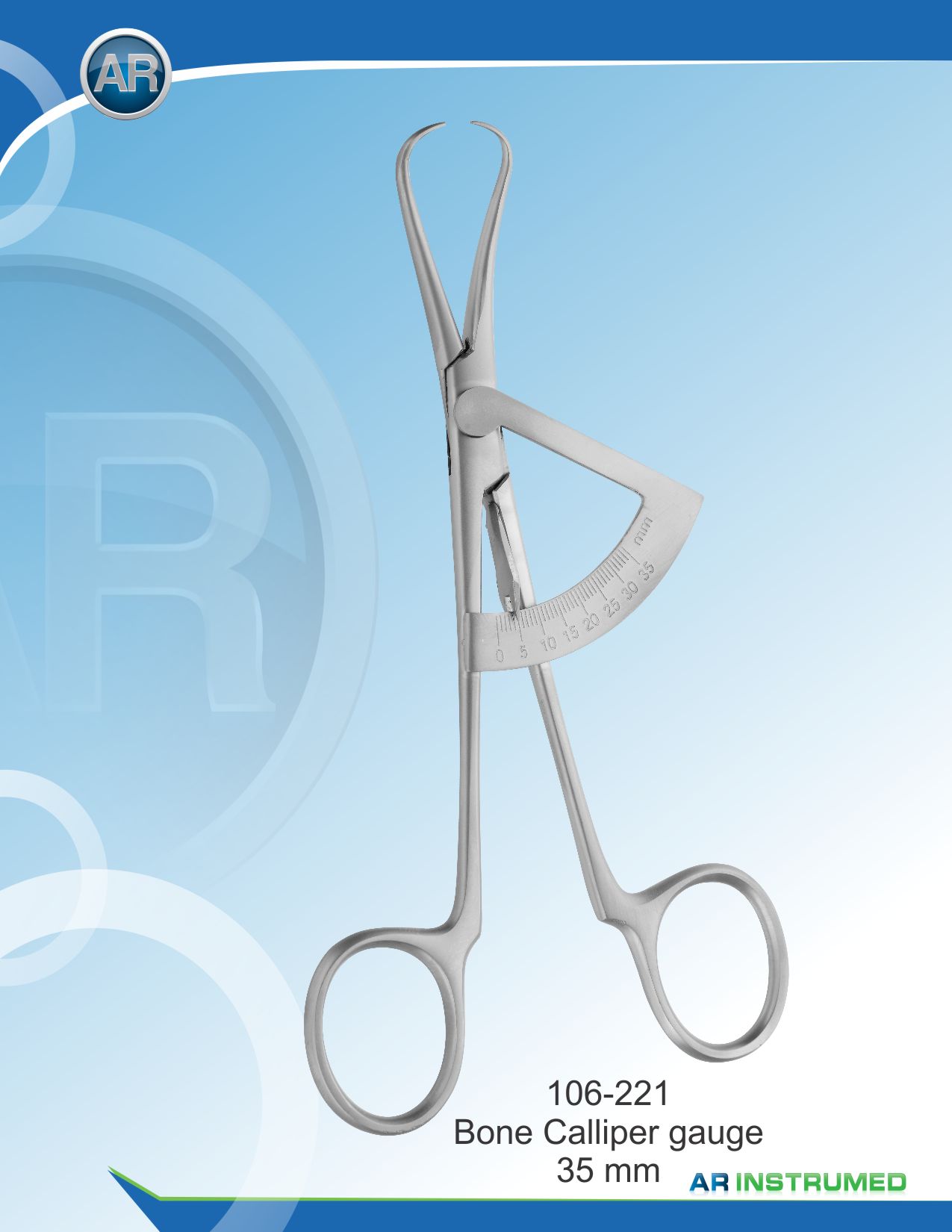 Bone Caliper Gauge 35mm