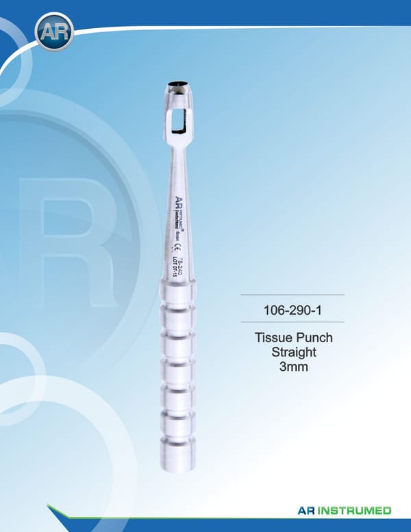 Tissue Punch Straight 3mm
