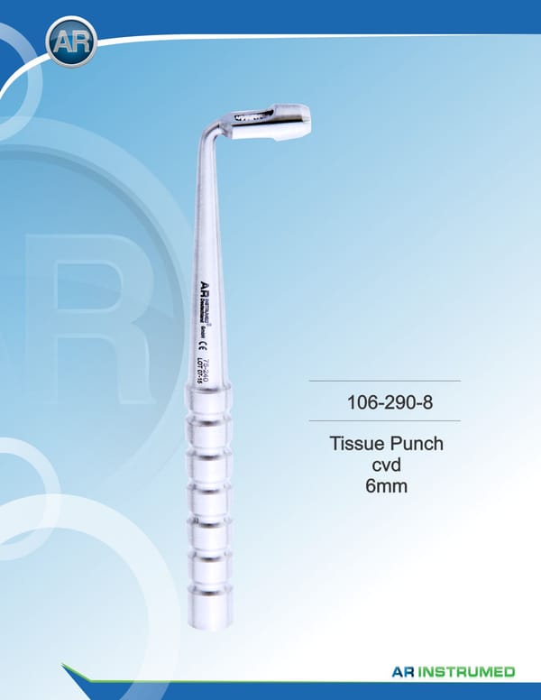Tissue Punch Curved 6mm