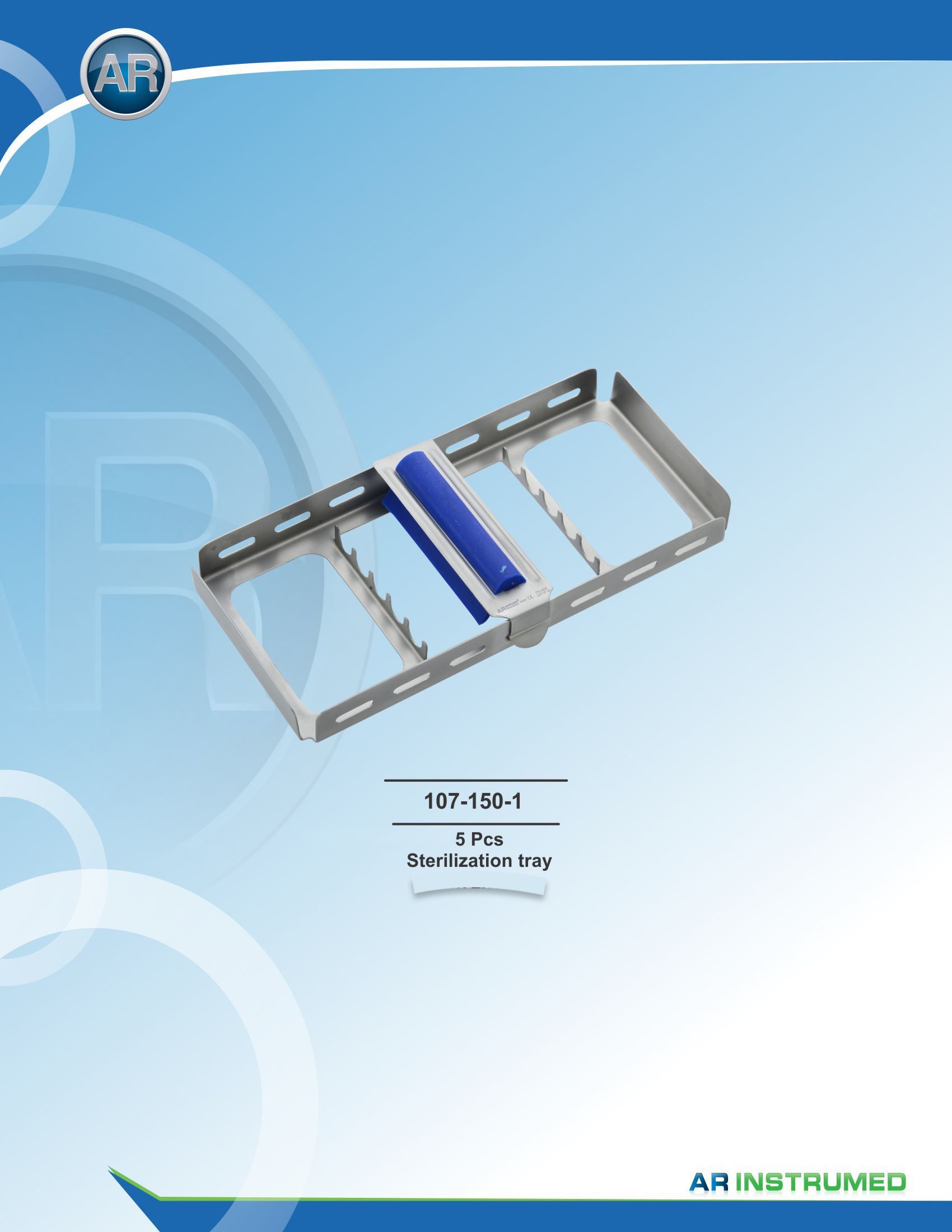 5Pcs Sterilization Tray 182x72x34cm