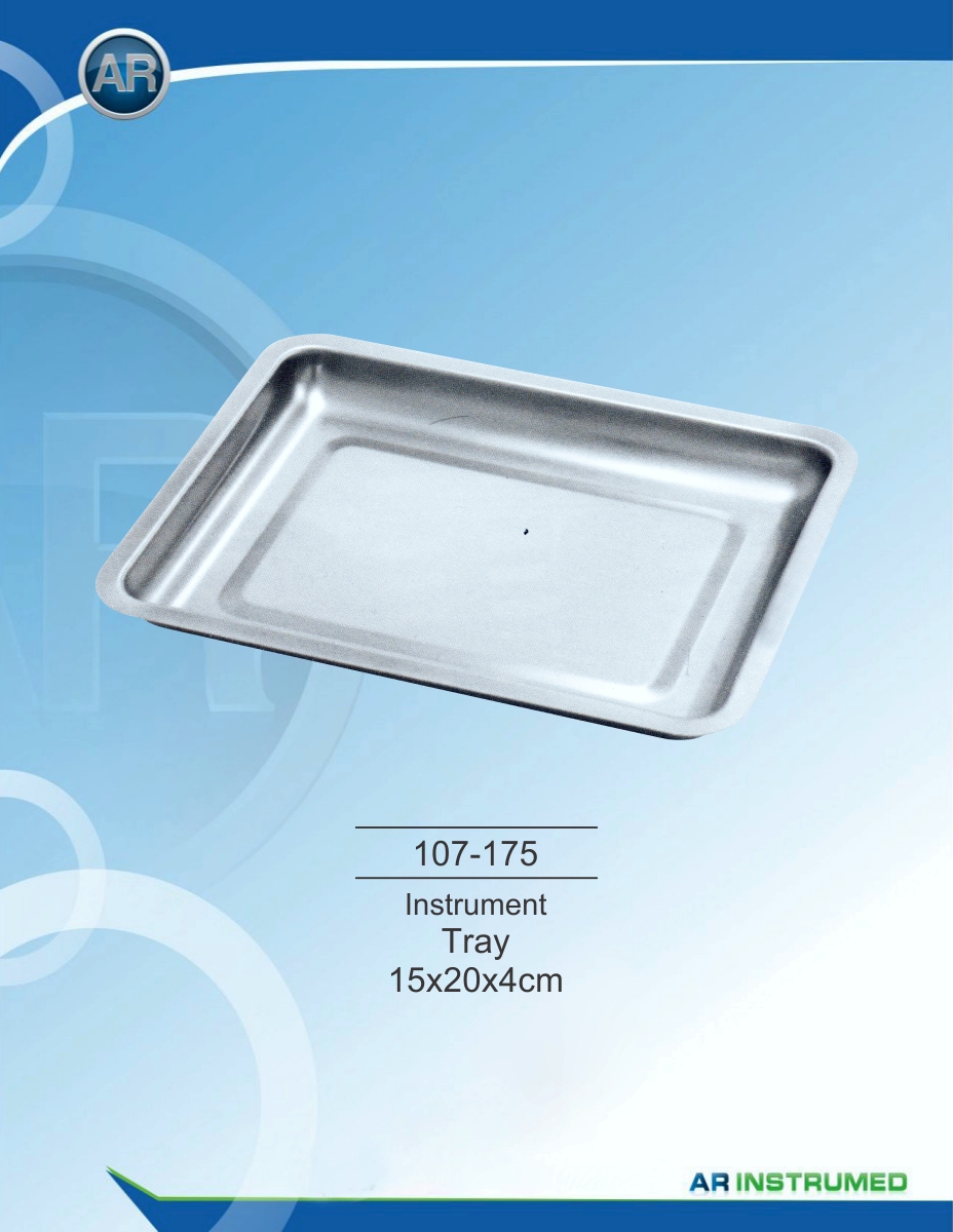 Instrument trays 15x20x4cm