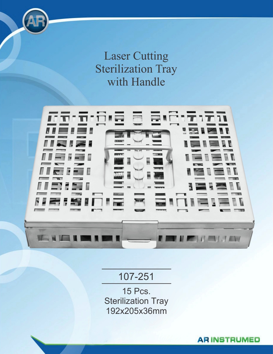 15 pieces. Cassette Holding Tray 192x205x36mm