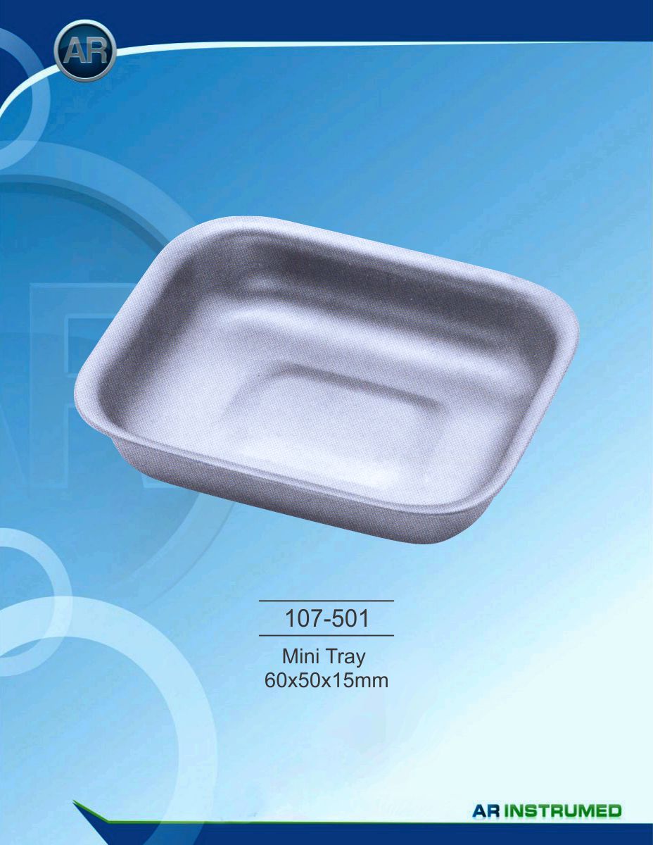 Instrument tray mini tray 60x50x15mm