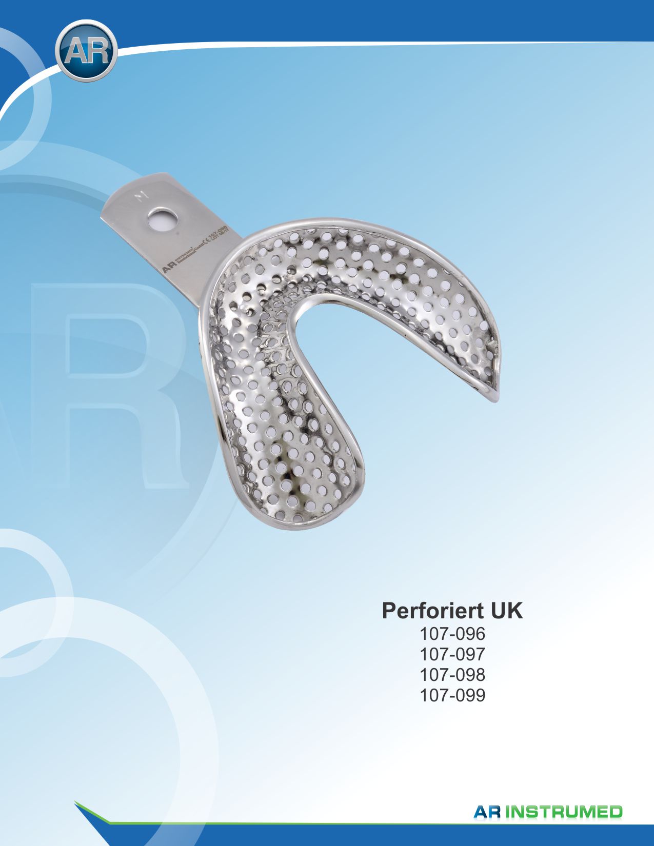 Impression Trays Perforated Lower Jaw Fig.1 Small