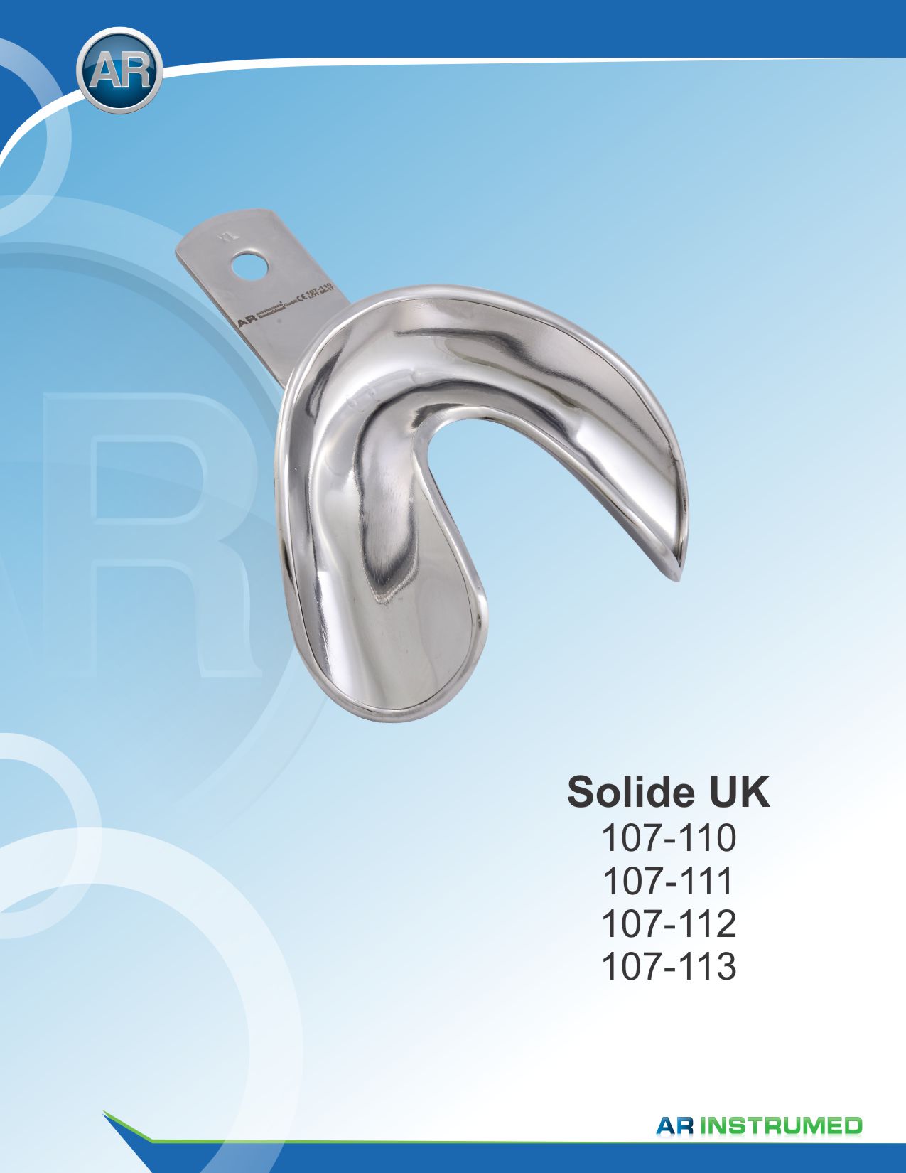 Impression Trays Solid Lower Jaw Fig.3 Large