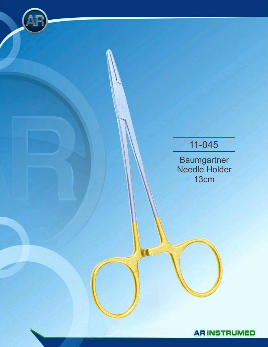 Baumgartner Needle Holder 13cm (TC)