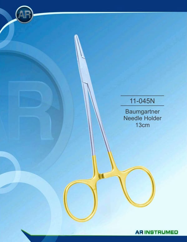 Baumgartner Needle Holder 13cm