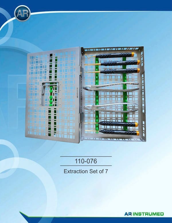 Extraction Set of 7 pieces