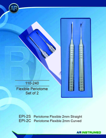 Flexible Periotome-Set, 2 Stück