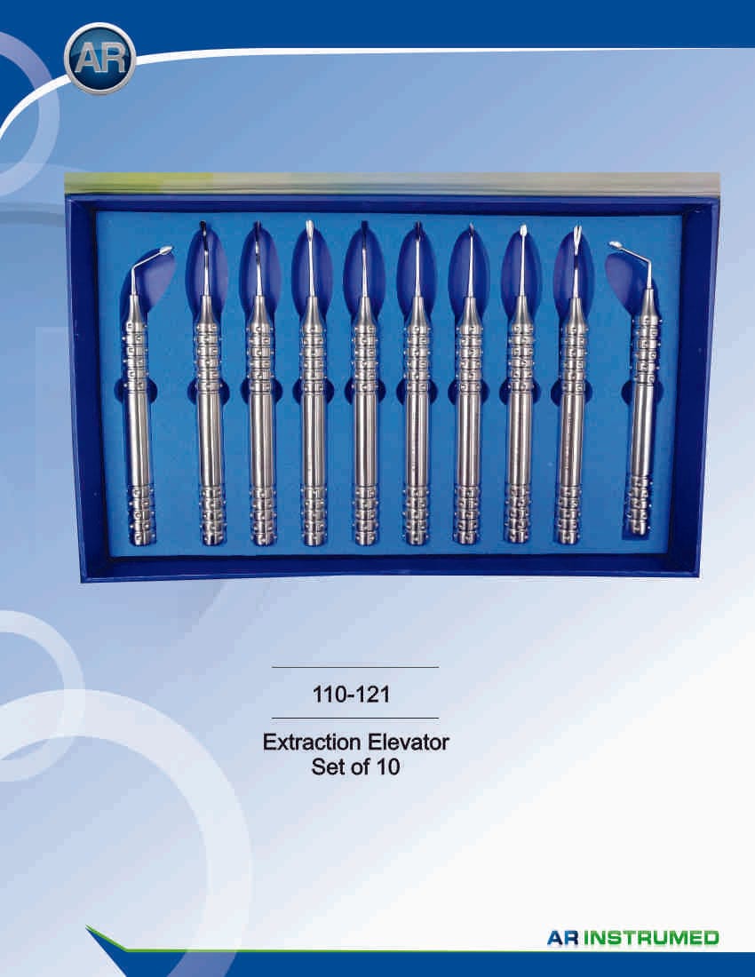 Micro Elevator Set of 10 – AR Instrumed, Root Elevators