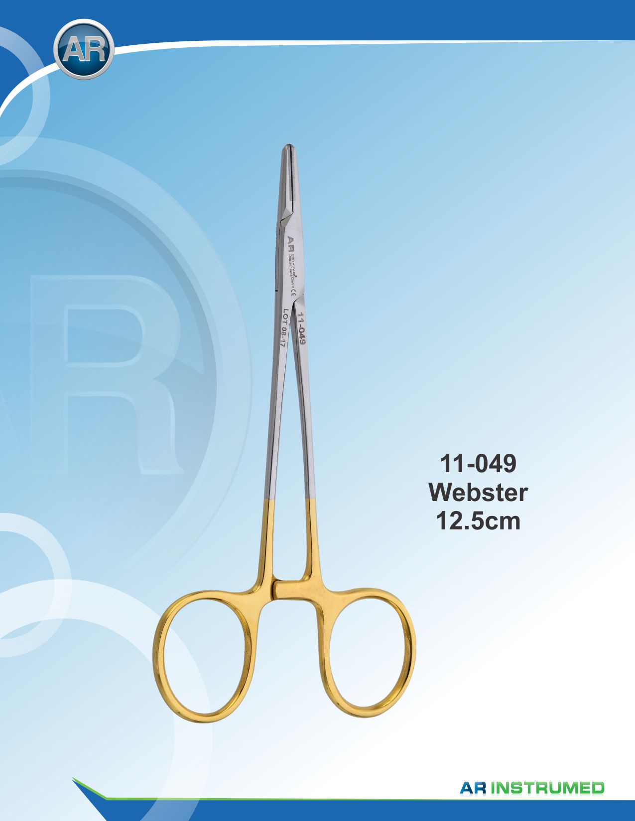 Webster Needle Holder 12.5cm