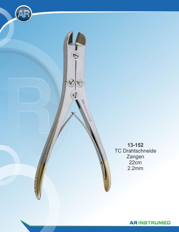 Wire Cutter TC 2.2mm 22cm