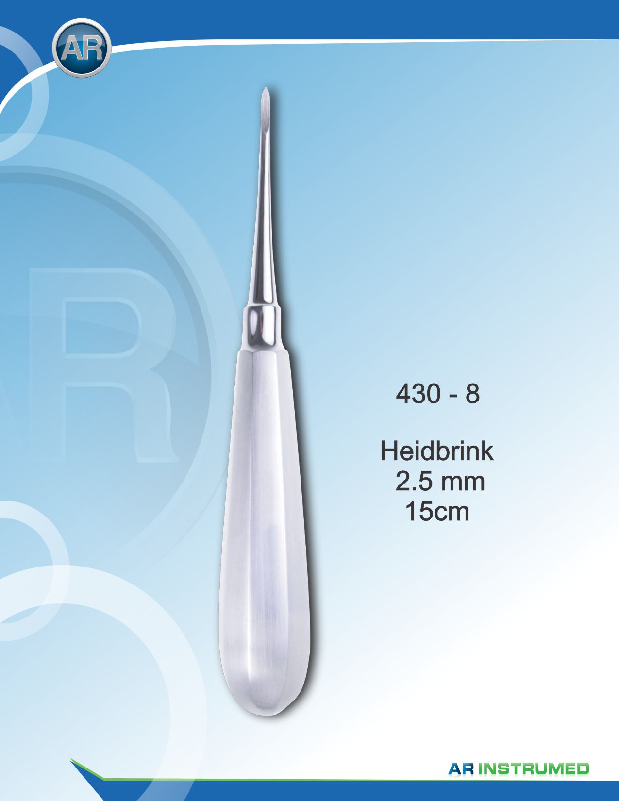 Heidbrink Elevator 3mm 15cm