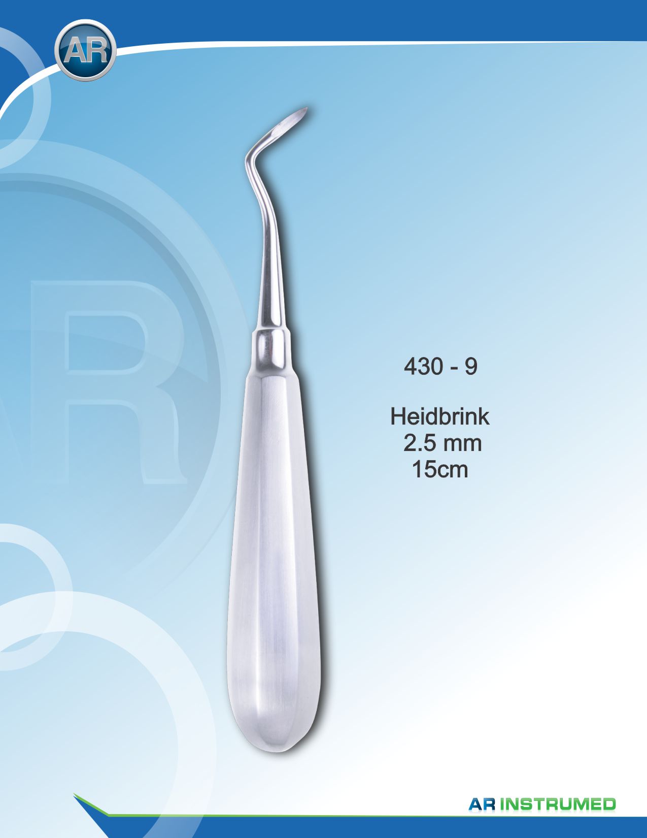Heidbrink Elevator 3mm 15cm