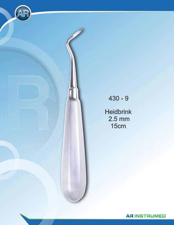 Heidbrink Elevator 3mm 15cm