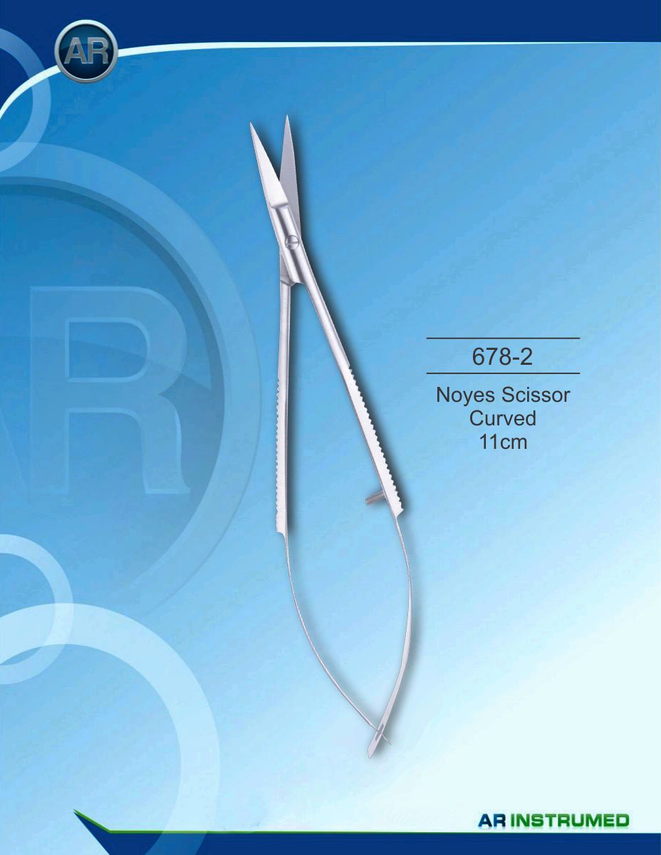 Noyes Scissor Curved 11cm