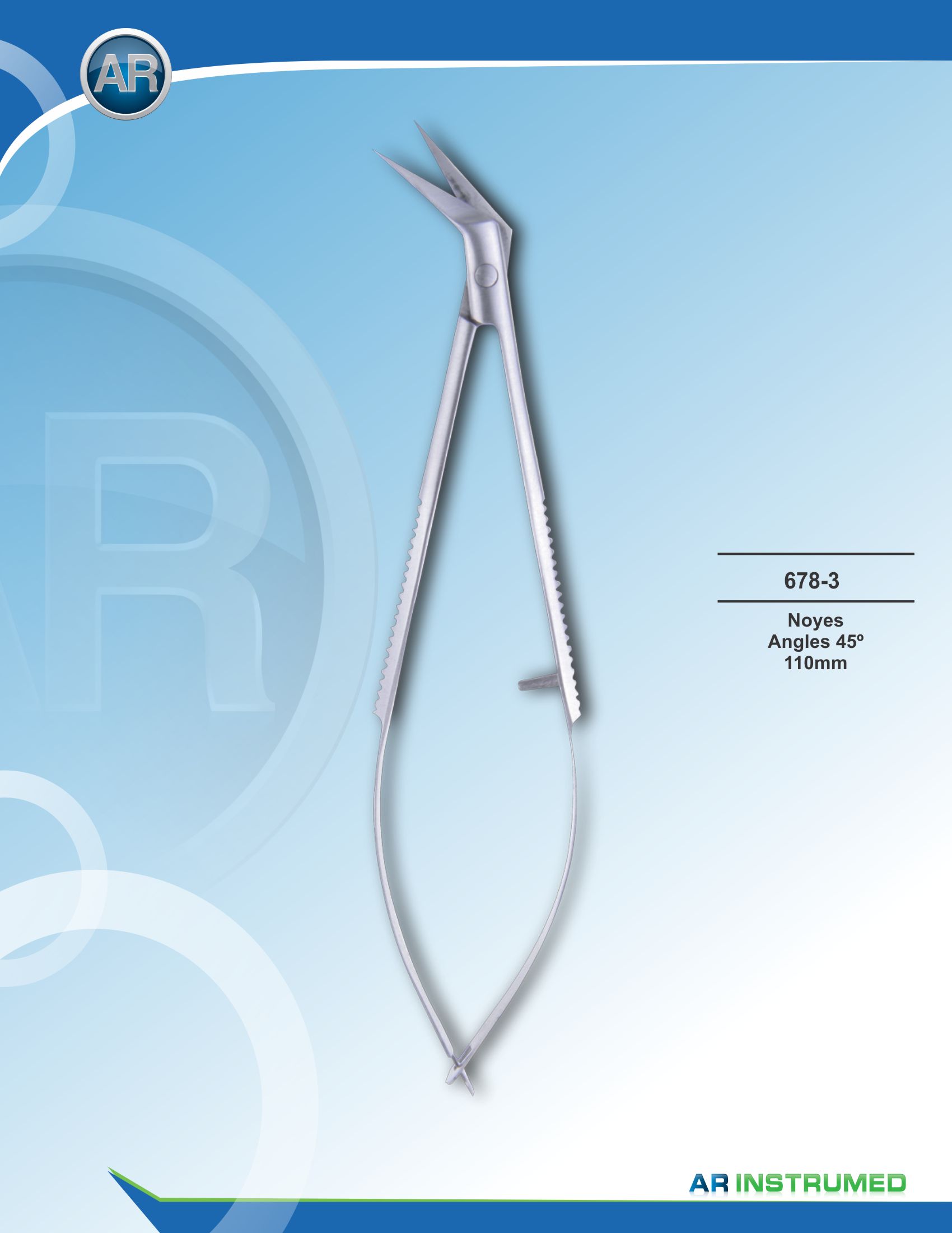 Noyes Scissor 45° 11cm