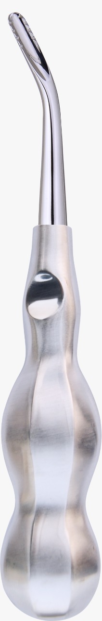 Elevator Left Angled Head Serrated 4mm
