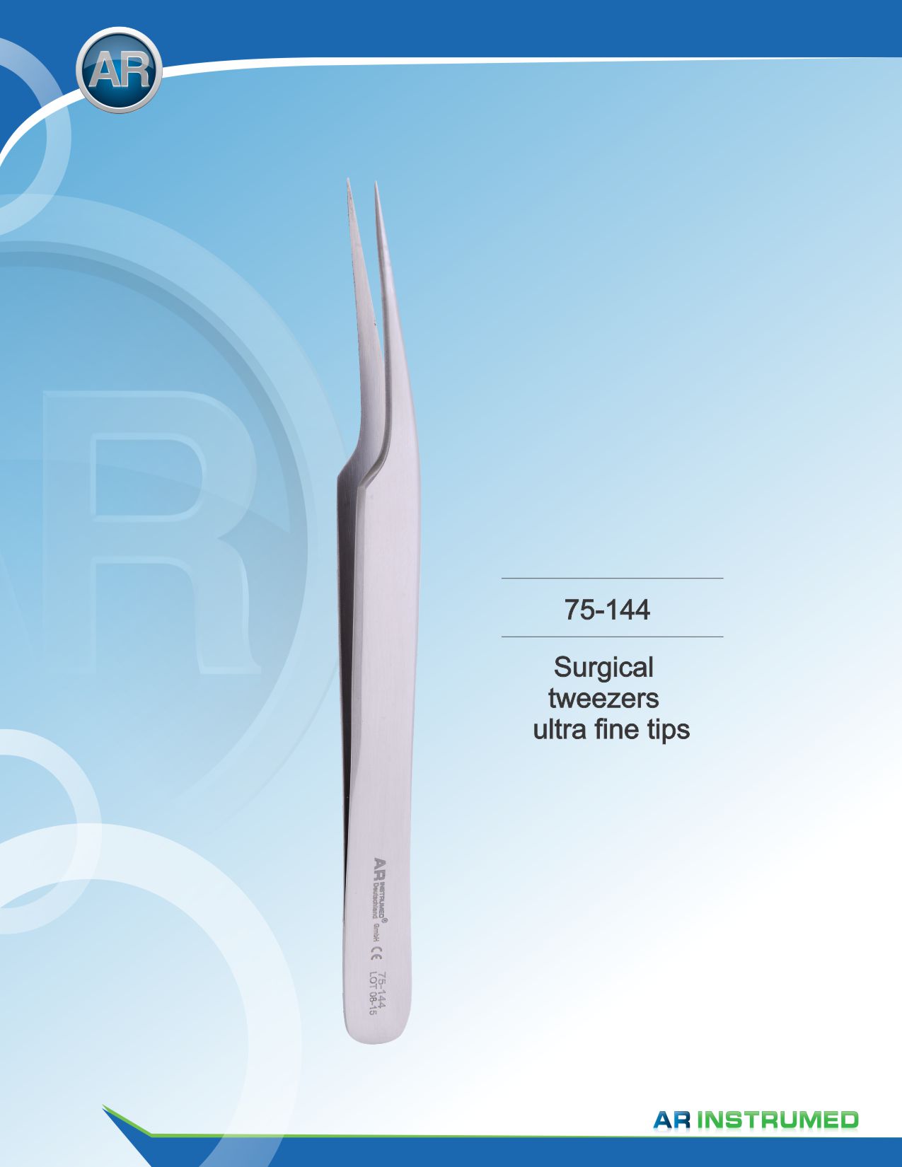 Surgical Tweezer Ultra Fine Tips – AR Instrumed, Tweezers & Forceps
