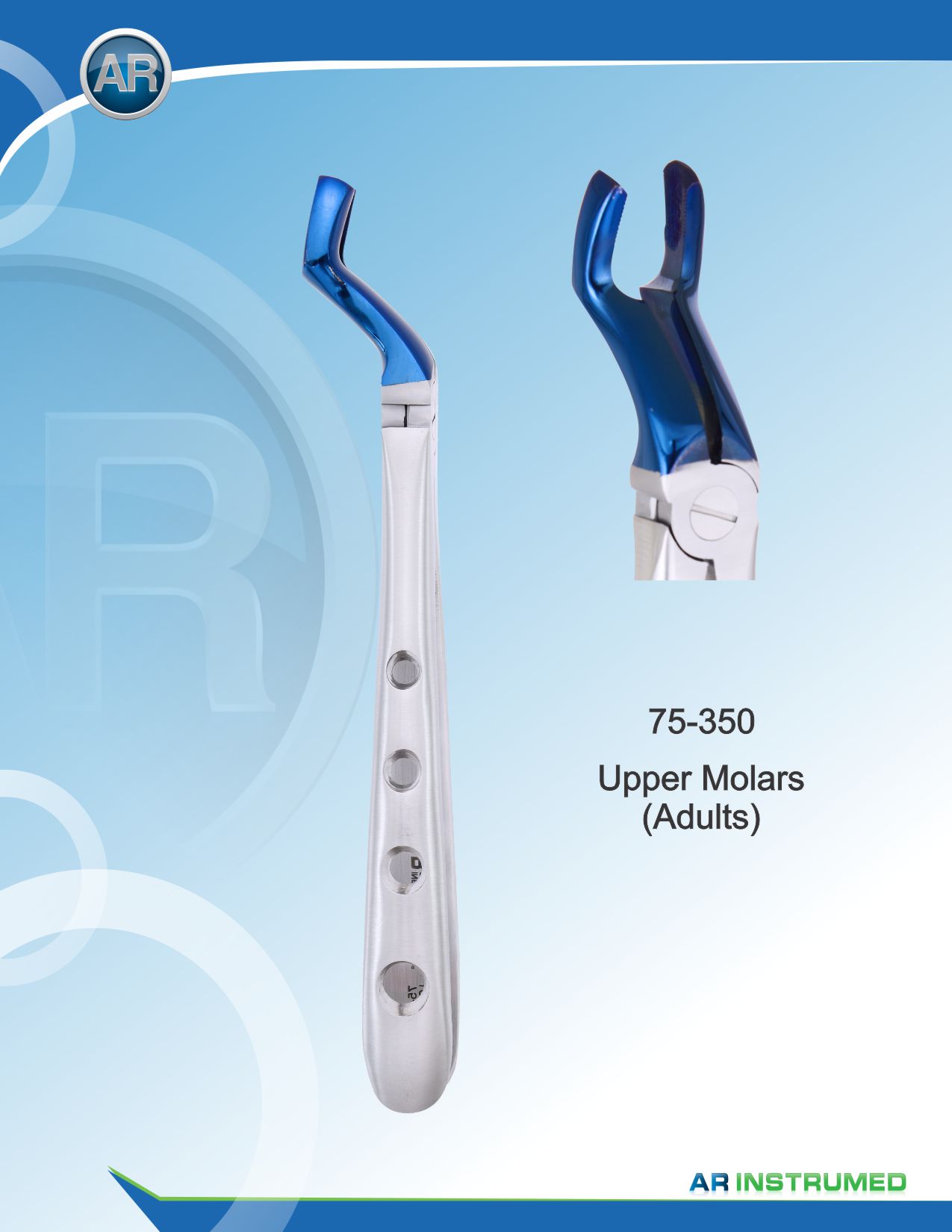 Upper Molars (Adults) – AR Instrumed, Extraction Forceps