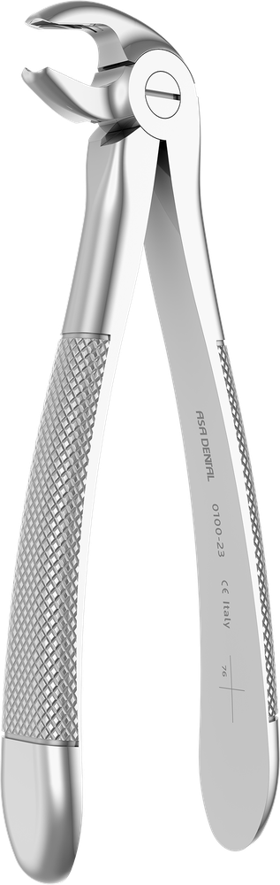 UK-Molaren rechts - 15,5 cm - mit geriffelten Spitzen 0100-23
