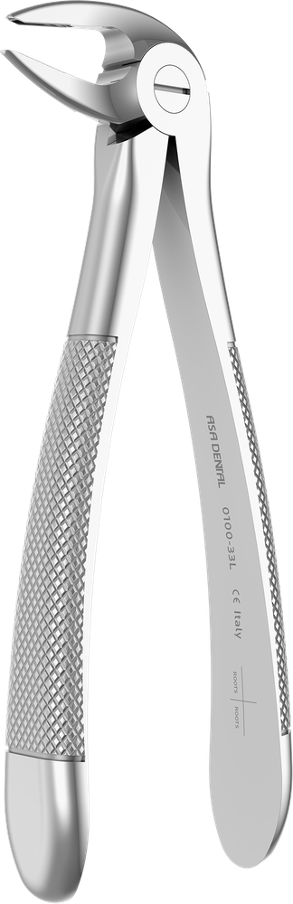 UK-Wurzeln - 15,5 cm - mit geriffelten Spitzen 0100-33L – ASA Dental S.p.A. Uninominale