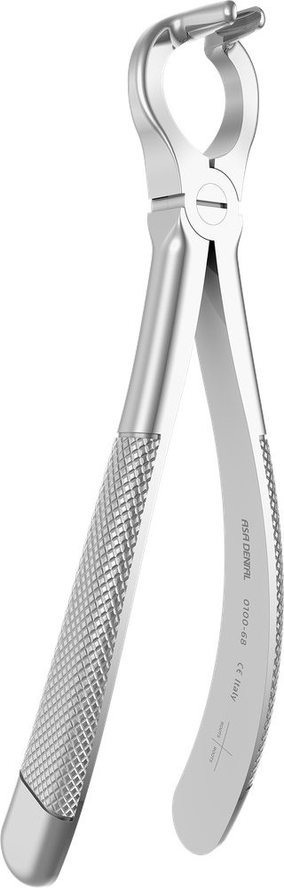 UK-Wurzeln - 17.8 ± 4 cm - mit geriffelten Spitzen 0100-68 – ASA Dental S.p.A. Uninominale