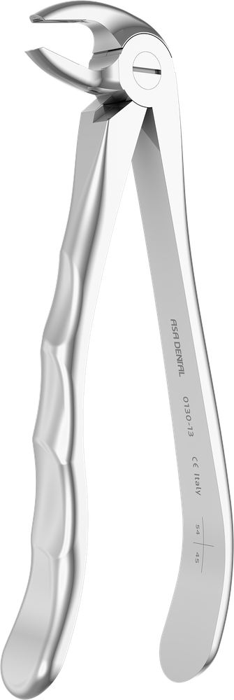 UK-Prämolaren - 15.4 ± 0.1 cm - mit geriffelten Spitzen 0130-13