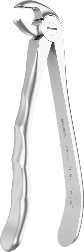 UK-Molaren - 15.1 ± 0.1 cm - mit geriffelten Spitzen 0130-22