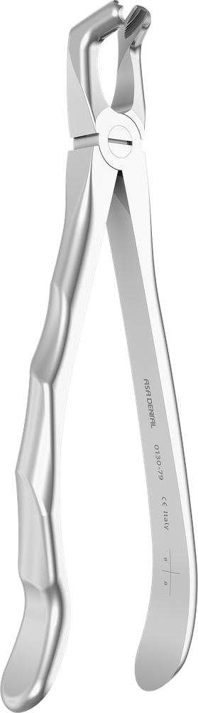 UK-Weisheitszähne - 17 cm - mit geriffelten Spitzen 0130-79 – ASA Dental S.p.A. Uninominale