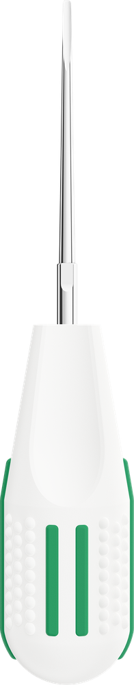 Periotom für atraumatische Luxation - 2 mm - Smaragdgrün - Gerade 0280-2R