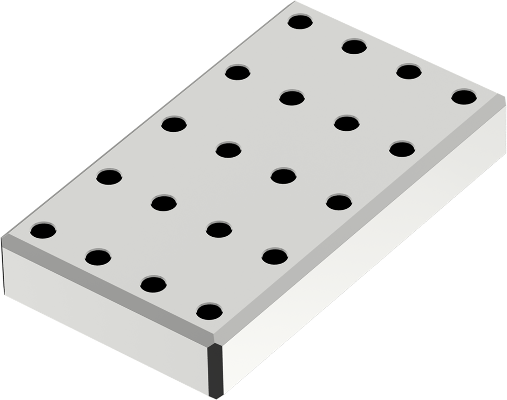 portapunte per sindesmotomi, 20 fori - 70x40x12 mm – ASA Dental S.p.A. Uninominale, Surgical Hand Instruments