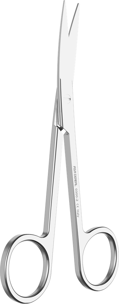 Forbicine per foglio d'oro - curve - 12 cm