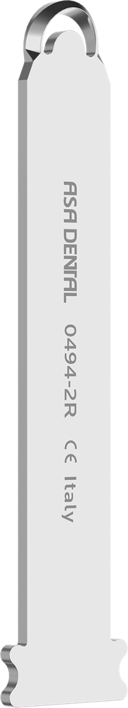 Raschietto per osso - retto - lama per 0494-2 – ASA Dental S.p.A. Uninominale, Bone Rongeurs & Chisels