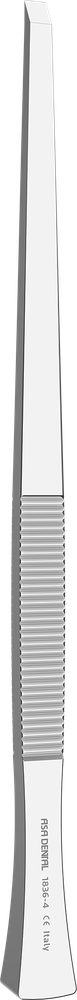 Knochenmeißel für Paradontologie - 17 cm - 4 mm 1836-4