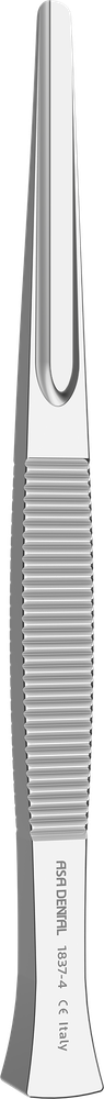 Knochenmeißel für Paradontologie - 13,5 cm - 4 mm 1837-4