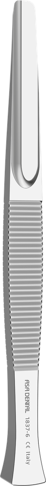 Knochenmeißel für Paradontologie - 13,5 cm - 6 mm 1837-6