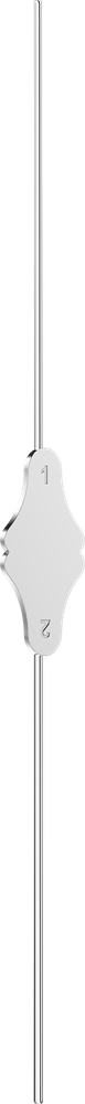 Knopfsonden - Ø 0.9/1.1 mm - 12,5 cm 2650-02 – ASA Dental S.p.A. Uninominale