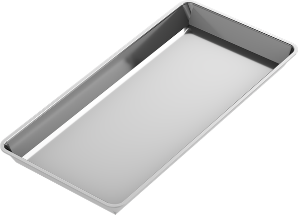 Instrumenten-Tablett - Edelstahl-Tablett - MAXI - 200x150 mm 2737-2