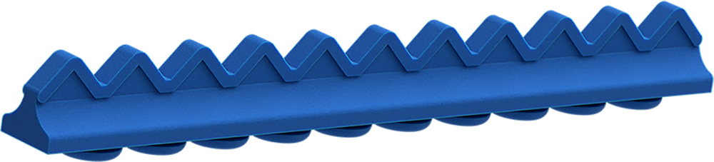 Blau - Silikon-Schiene für 10 Instrumente 2772-G – ASA Dental S.p.A. Uninominale