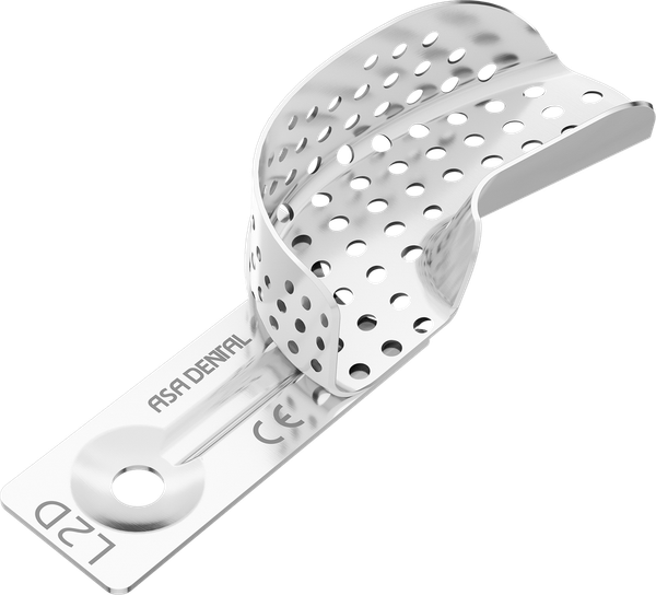 Perforiert aus Aluminium - Retentionsrand - HALBSEITIG - XS 2800-L2D