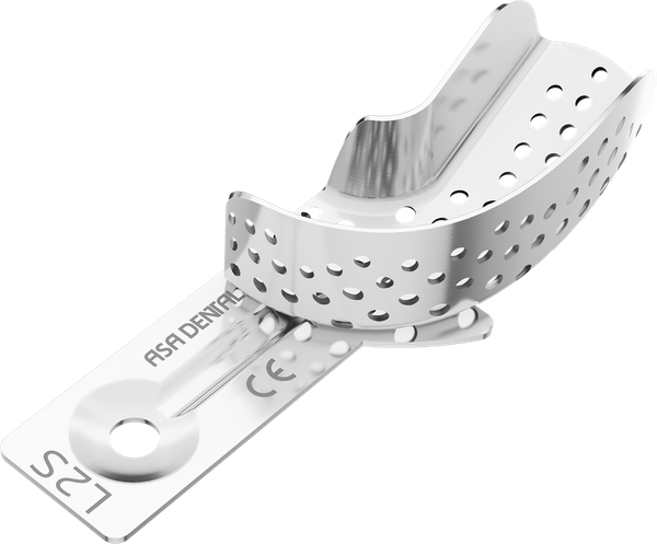 Perforiert aus Aluminium - Retentionsrand - HALBSEITIG - XS 2800-L2S
