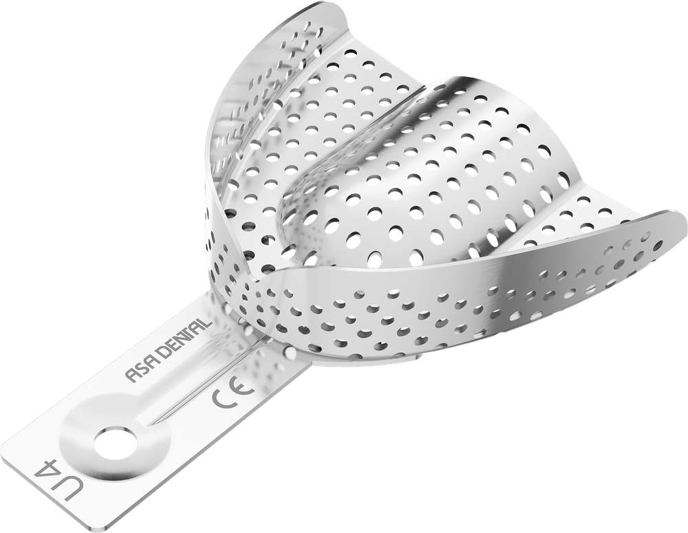 Perforiert aus Aluminium - Retentionsrand - OK - M 2800-U4 – ASA Dental S.p.A. Uninominale